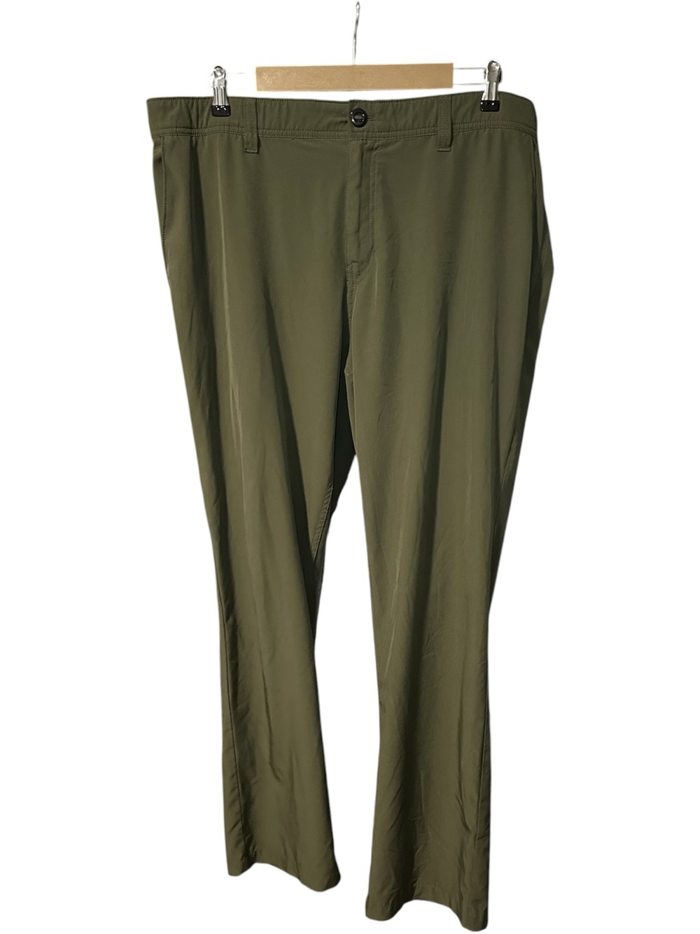 Volcom Men's Chino Casual Stretch Pants Olive Green Size 40